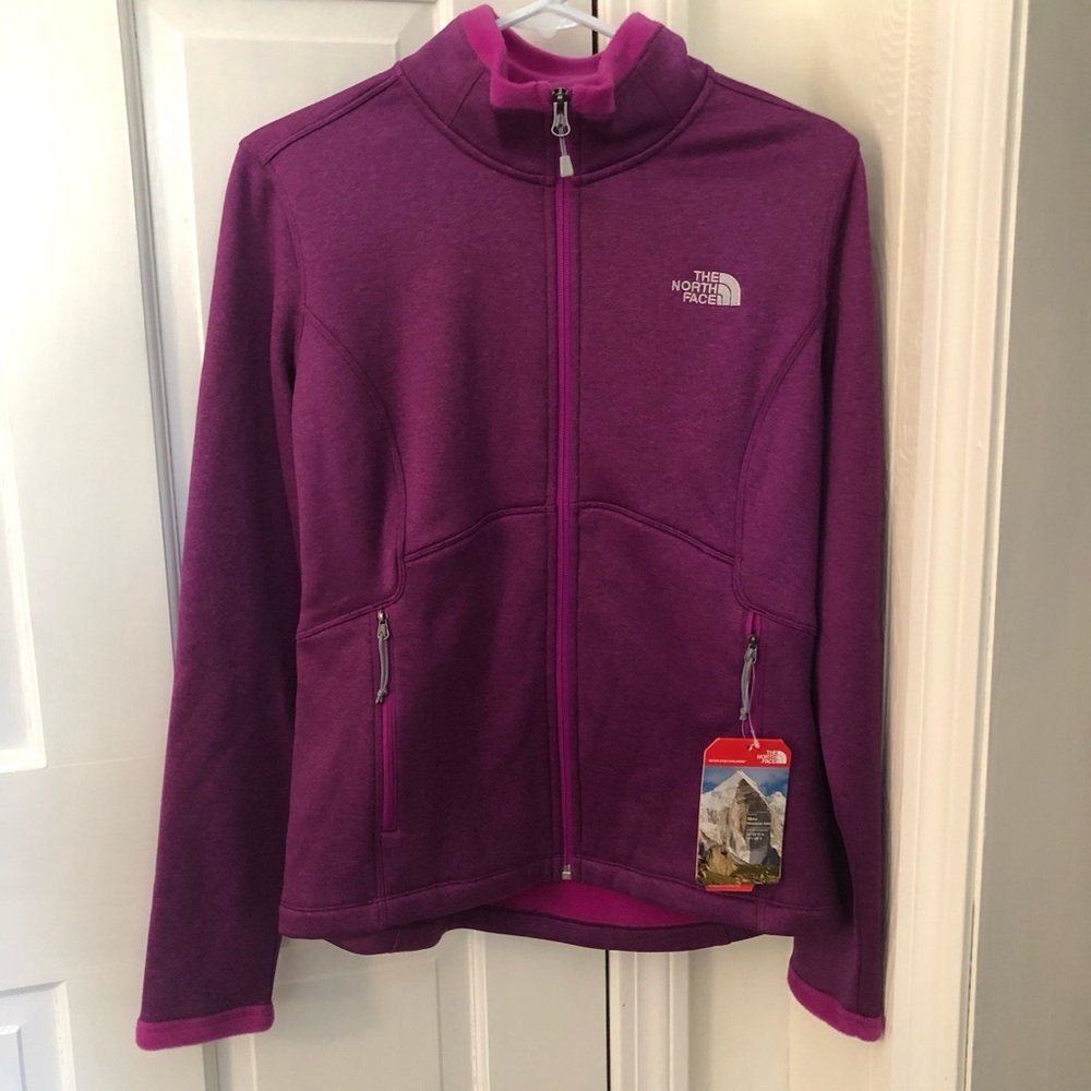 North face magenta jacket